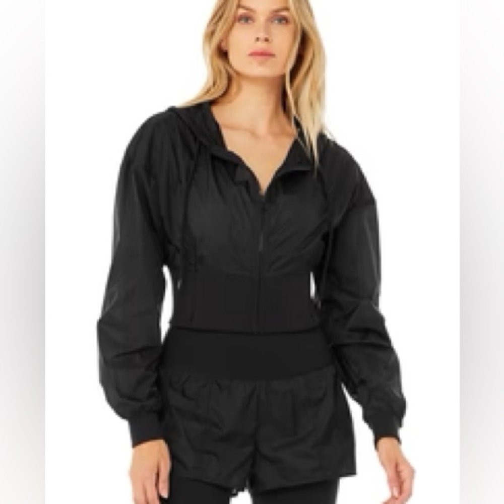 Nebula Jacket in Black Size S Alo Yoga